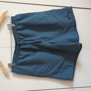 Patagonia Mens Baggies Longs 7" - Medium - Blue